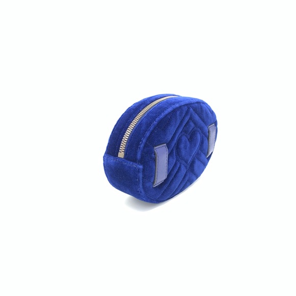 ❌SOLD❌Gucci GG Marmont Matelassé Velvet Belt Bag - Picture 4 of 8